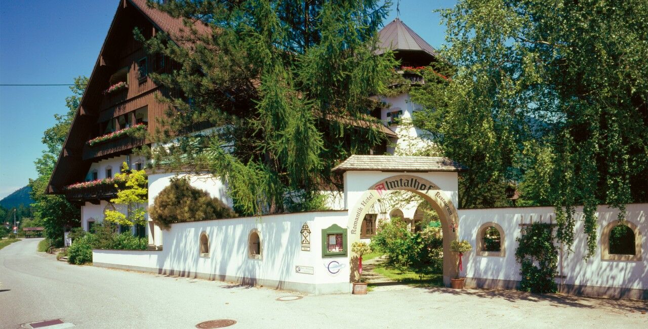 阿尔姆塔尔花园浪漫酒店 Grünau im Almtal 外观 照片